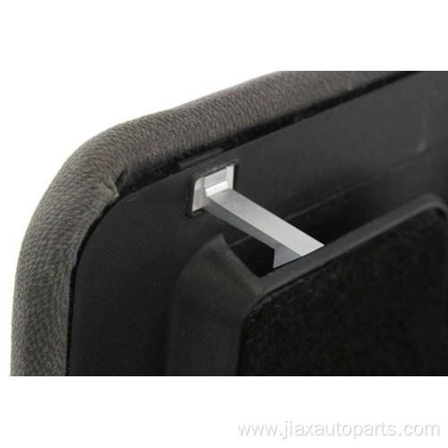 Door latch fixed center console armrest for Mazda